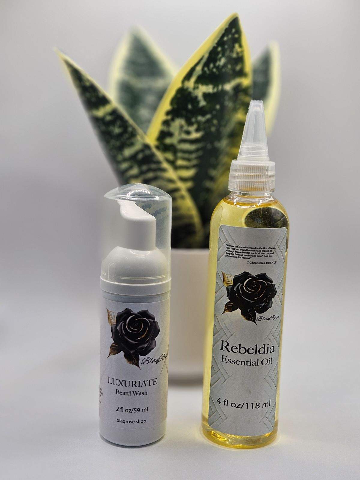 BlaqRose 2pc. Beard Wash  Kit
