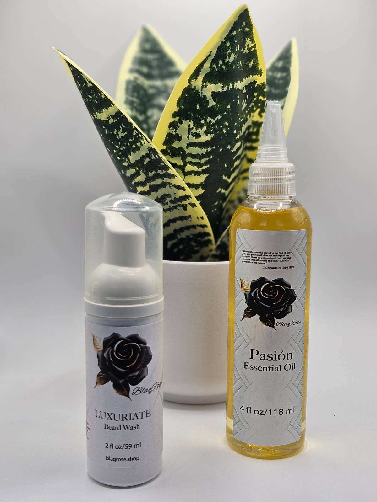 BlaqRose 2pc. Beard Wash Kit